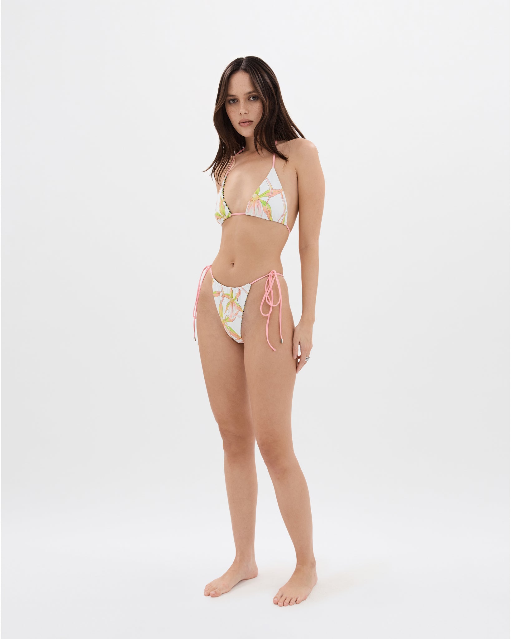 Ghost Orchid/Muma String Reversible Bikini Bottom