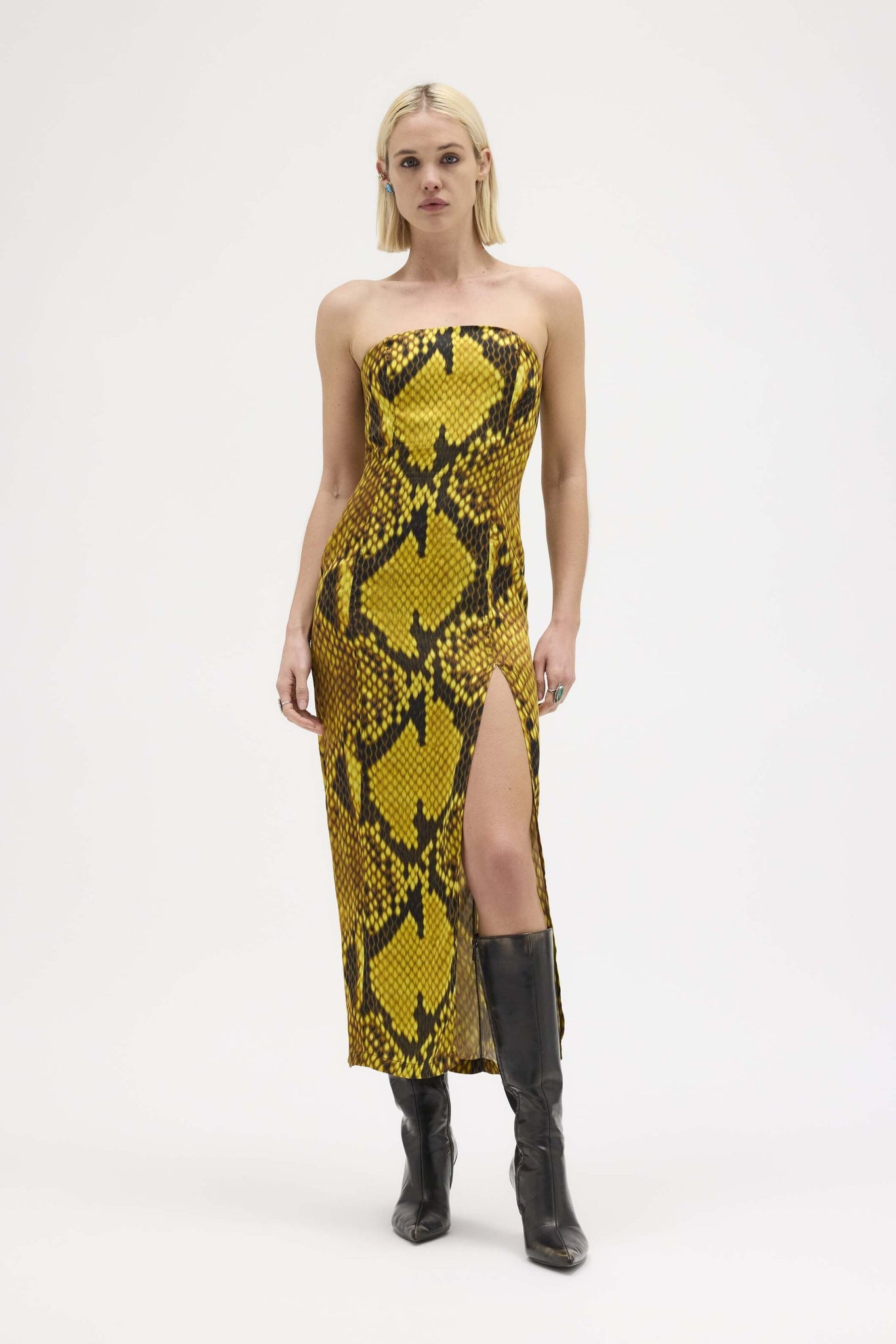 Serpentis Bandeau Dress