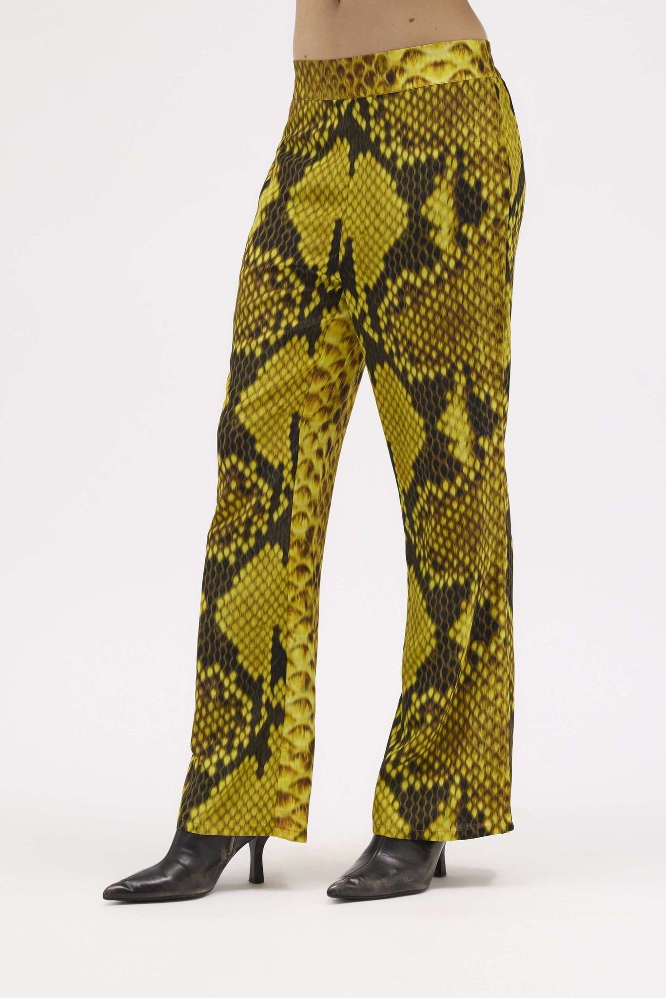 Serpentis Silk Chiffon Pants