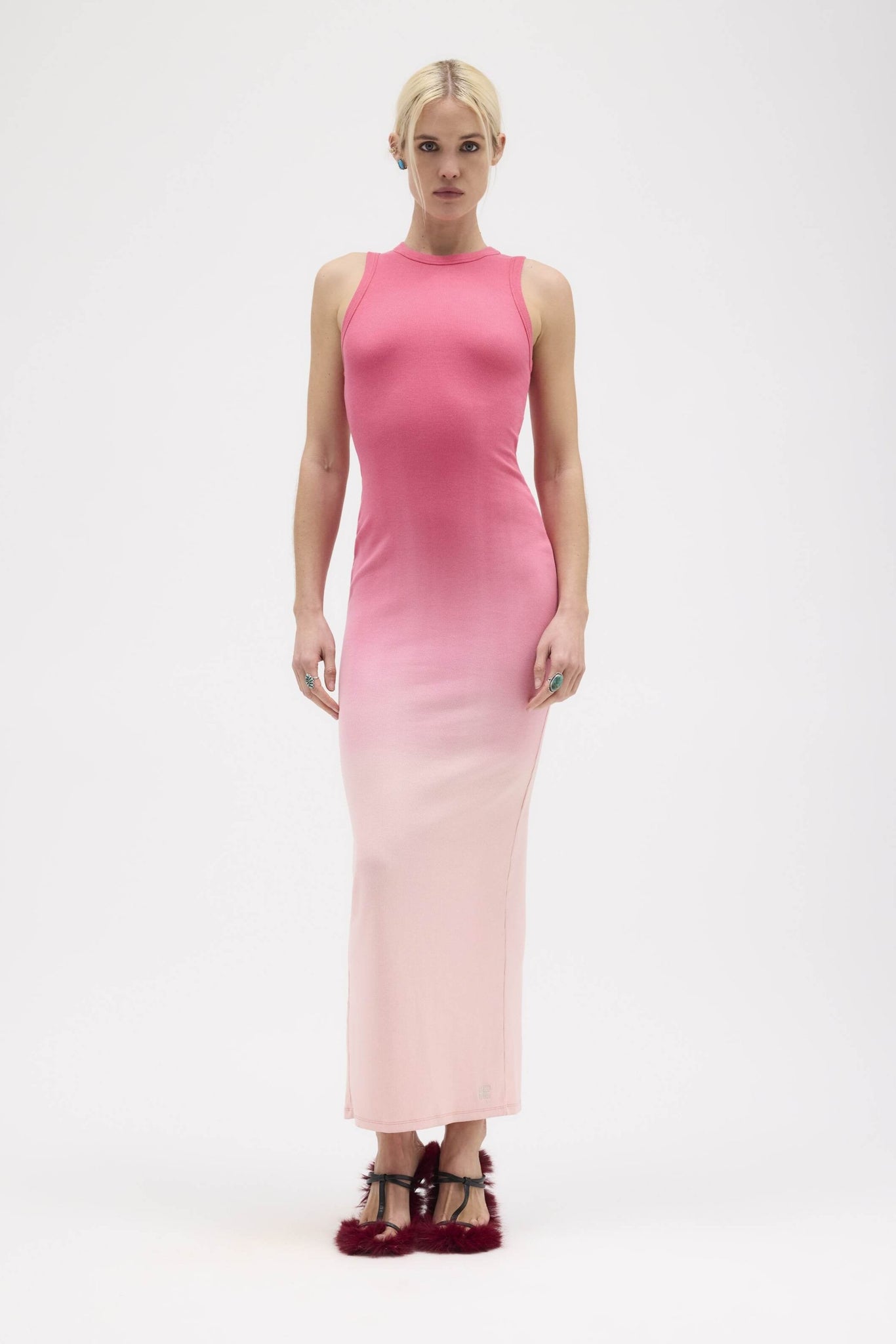 Mirage Ribbed Maxi Dress