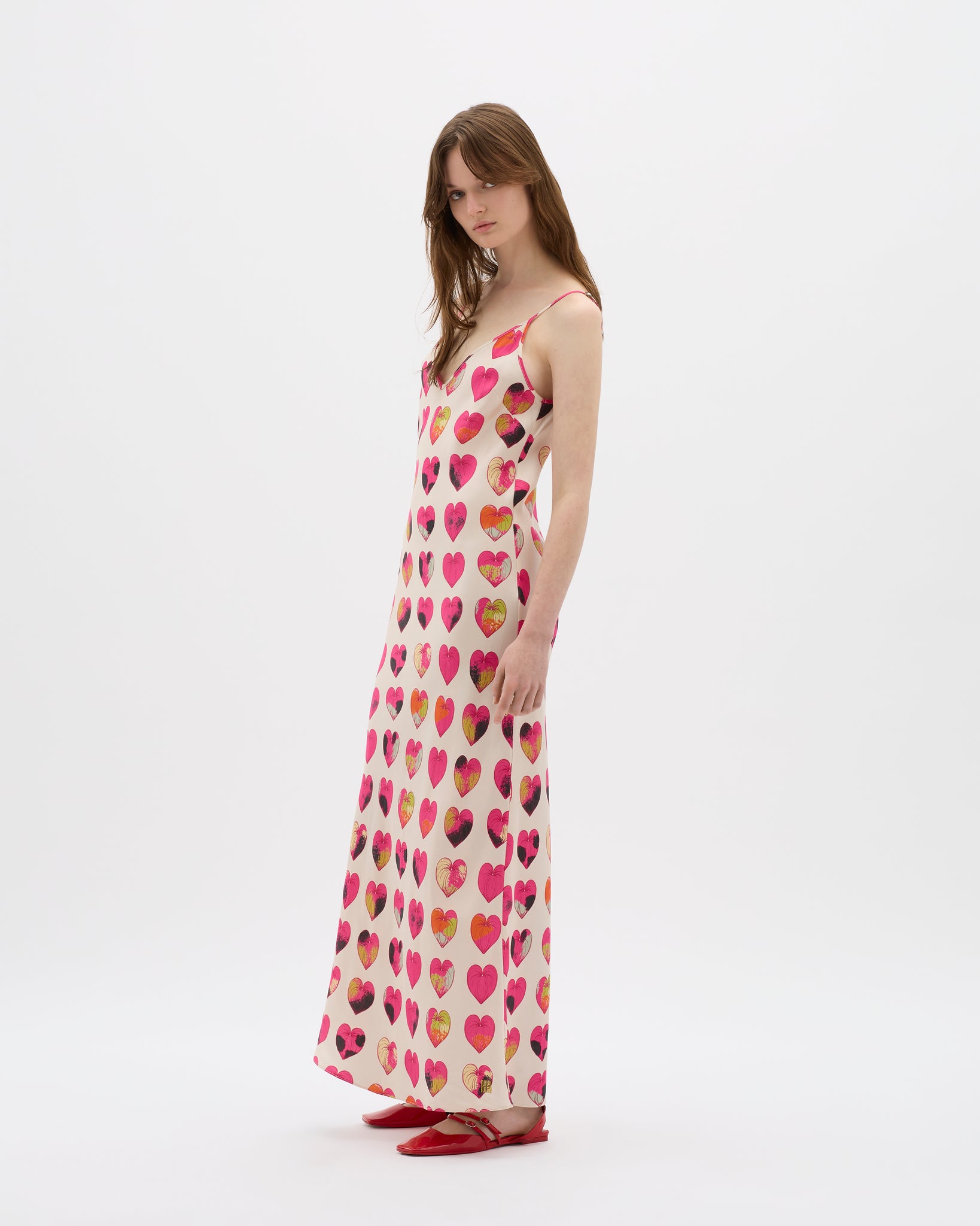 Bleeding Hearts Maxi Dress