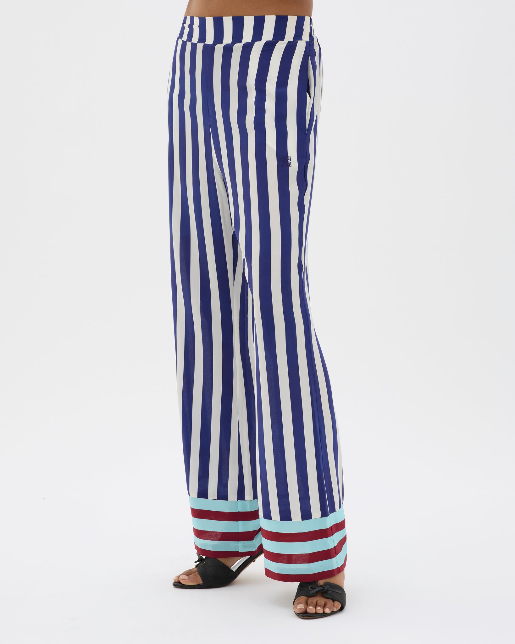 Striped Bias Pants