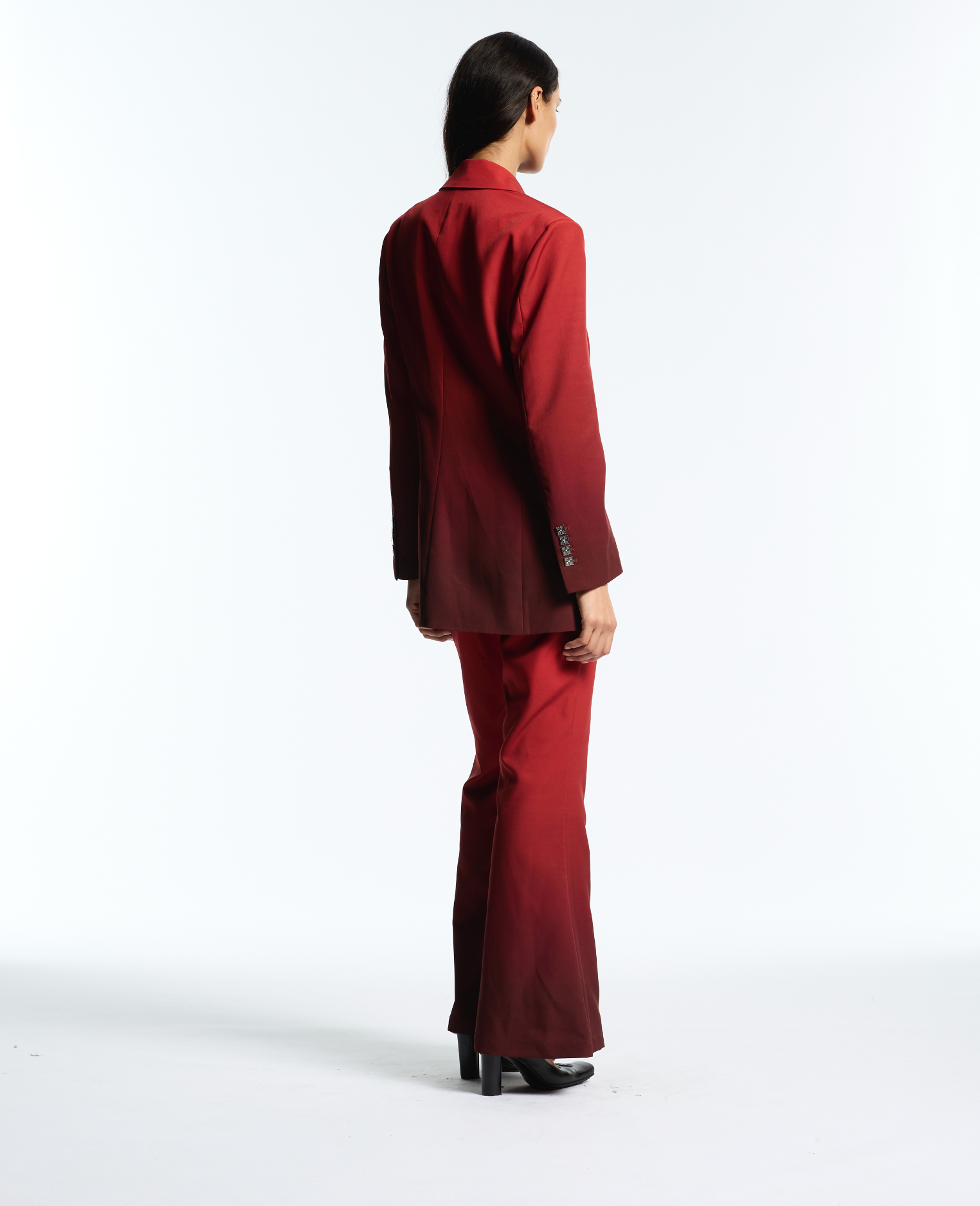 Cherry Night Tailored Pants